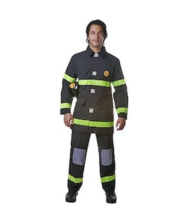 Foto 1 | Foto 1 | Disfraz De Bombero Para Adultos Dress Up America, Negro, Xl - Venta Internacional.