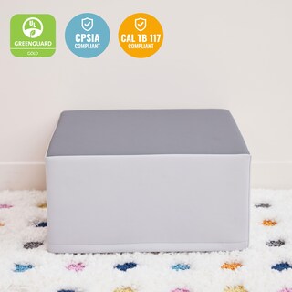 Foto 6 | Foto 6 | Pedestal Playset Ecr4kids Softzone Junior Mix N' Match Gris - Venta Internacional.