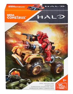 Foto 5 | Foto 5 | Juguete De Construcción Mega Construx Halo V Woodland Gungoose - Venta Internacional.