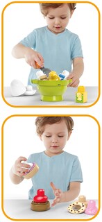 Foto 5 | Foto 5 | Set Para Hornear Mega Bloks, Tarro Para Galletas Con Tazón Para Mezclar, 21 Piezas - Venta Internacional.