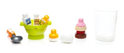 Foto 6 | Foto 6 | Set Para Hornear Mega Bloks, Tarro Para Galletas Con Tazón Para Mezclar, 21 Piezas - Venta Internacional.