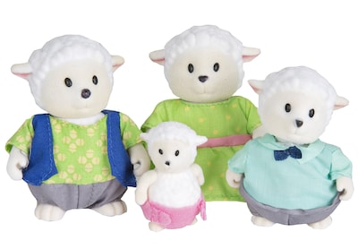 Foto 2 | Foto 2 | Set De Juguetes Li'l Woodzeez Sheep Family Snipadoodles Con Libro De Cuentos - Venta Internacional.