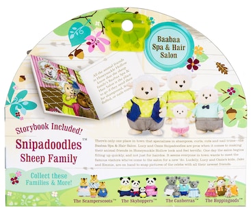 Foto 6 | Foto 6 | Set De Juguetes Li'l Woodzeez Sheep Family Snipadoodles Con Libro De Cuentos - Venta Internacional.