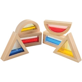 Foto 2 | Foto 2 | Juego De Agua Con Purpurina Building Blocks Constructive Playthings, 6 Unidades - Venta Internacional.