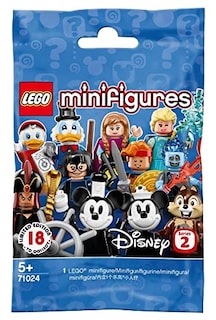 Foto 2 | Foto 2 | Minifig Lego Disney Series 2 De Louie Con Capa Morada De 5 Cm De Altura - Venta Internacional.