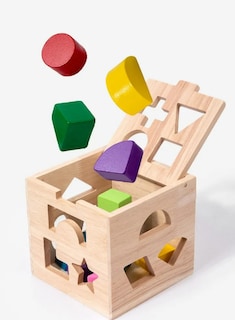 Foto 4 | Foto 4 | Juguete Educativo De Madera Xtellar Para Bebés De 18 Meses En Adelante Con 13 Formas Geométricas