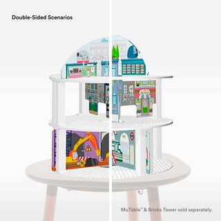 Foto 4 | Foto 4 | Juega A Table Stokke Mutable Bricks Tower Scenario City Durante Más De 3 Años - Venta Internacional.