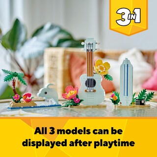 Foto 3 | Foto 3 | Ukelele Tropical 3 En 1 Toy Lego Creator 31156 Para Niños Mayores De 8 Años - Venta Internacional.