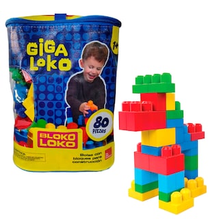 Foto 1 | Foto 1 | Bloques Bloko Loko 80 Piezas
