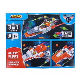 Foto 5 | Foto 5 | Kit De Construcción Anker Play Blokko 3 En 1 Galaxy Fleet 108 Piezas - Venta Internacional.