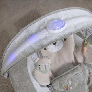 Foto 5 | Foto 5 | Silla Mecedora Ingenuity Gris Musical