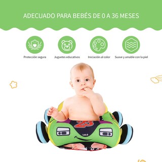 Foto 3 | Foto 3 | Silla Bebé Lab.g Gimnasio Centro Actividades Asiento Didáctico Auto Verde