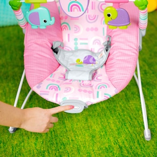 Foto 6 | Foto 6 | Baby Bouncer Bright Starts Pink Paradise Con Asiento Vibratorio - Venta Internacional.