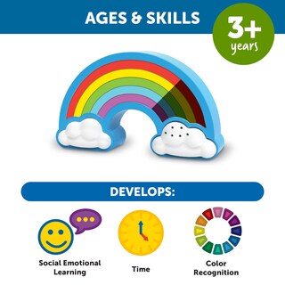 Foto 5 | Foto 5 | Juguete Visual Timer Learning Resources Rainbow De 1 Pieza Para Mayores De 3 Años - Venta Internacional.