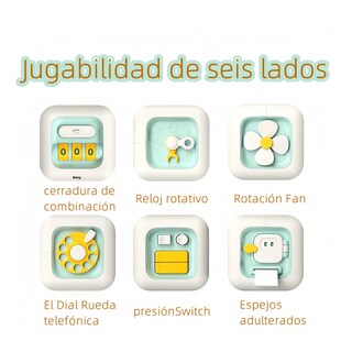 Foto 3 | Foto 3 | Juguete Didáctico Belug Educativo 1pz Verde Claro
