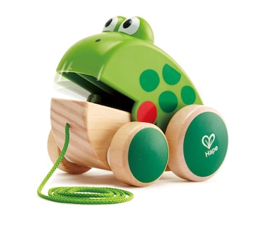 Foto 1 | Foto 1 | Juguete De Madera Con Forma De Rana Con Forma De Rana Para Comer Moscas Para Niños Pequeños - Venta Internacional.