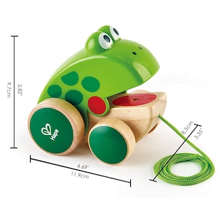 Foto 3 | Foto 3 | Juguete De Madera Con Forma De Rana Con Forma De Rana Para Comer Moscas Para Niños Pequeños - Venta Internacional.