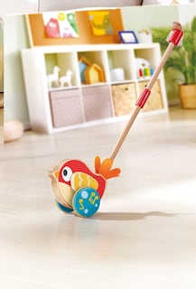 Foto 4 | Foto 4 | Juguete Push Along Hape Lilly Multicolor Con Música De 56 Cm - Venta Internacional.