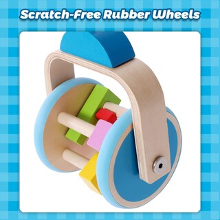 Foto 3 | Foto 3 | Cortadora De Césped Toy Push & Pull Ganadora Del Premio Hape - Venta Internacional.