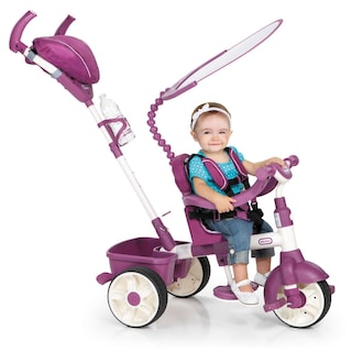 Foto 2 | Foto 2 | Trike Ride On Little Tikes, Edición Deportiva 4 En 1, Color Rosa Y Morado - Venta Internacional.