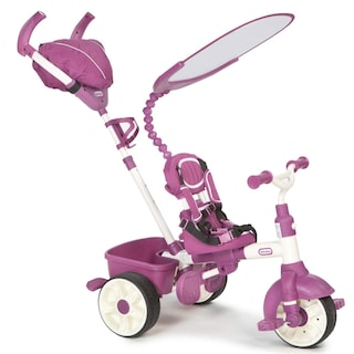 Foto 4 | Foto 4 | Trike Ride On Little Tikes, Edición Deportiva 4 En 1, Color Rosa Y Morado - Venta Internacional.