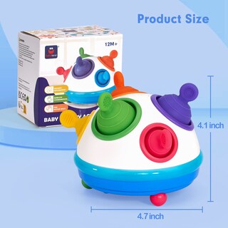 Foto 7 | Foto 7 | Juguete Sensory Toy Hahaland Con Burbujas De Silicona Para Bebés De 12 A 18 Meses - Venta Internacional.