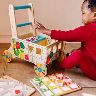 Foto 2 | Foto 2 | Carrito De Supermercado Con Forma De Madera Toy Melissa & Doug, 1 O Más - Venta Internacional.