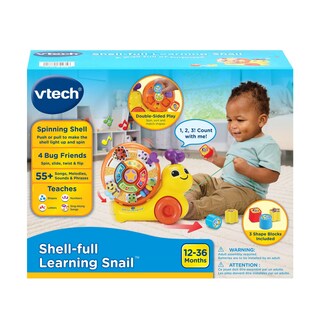 Foto 7 | Foto 7 | Pull Toy Vtech Shell-full Learning Snail Para Niños Pequeños - Venta Internacional.