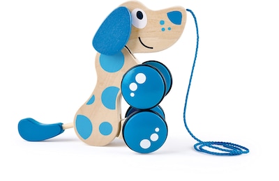 Foto 1 | Foto 1 | Tirador de Madera Pull Toy Hape Walk-a-long Azul - Venta Internacional