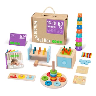 Foto 1 | Foto 1 | Venta Internacional - Set De Aprendizaje 8 En 1 De Montessori Toys Tookyland Para Niños De 1 Año