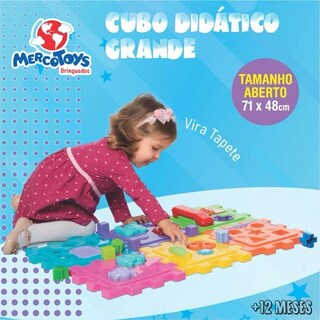 Foto 5 | Foto 5 | Venta Internacional - Cubo Didáctico Mercotoys De Gran Tamaño