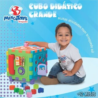 Foto 7 | Foto 7 | Venta Internacional - Cubo Didáctico Mercotoys De Gran Tamaño