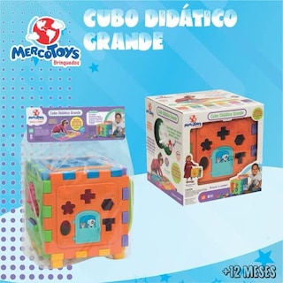 Foto 8 | Foto 8 | Venta Internacional - Cubo Didáctico Mercotoys De Gran Tamaño