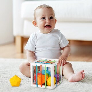 Foto 5 | Foto 5 | Venta Internacional - Clasificador Con Forma De Aprilwolf De Montessori Toys, 12 A 18 Meses, Con Papelera