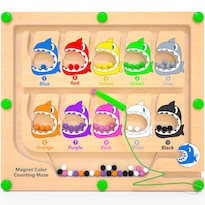 Venta Internacional - Juguete Magnético Con Forma De Laberinto De Colores Y Números Dukvsg Para Niños De 3 A 5 Años