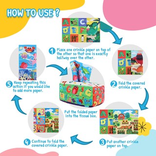 Foto 3 | Foto 3 | Venta Internacional - Caja De Pañuelos Urmywo Para Bebés De 6 A 12 Meses Con Sensor De Arrugas