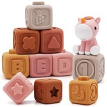 Building Blocks Nueplay Soft Con Figura De Caballo Para 6 A 18 Meses - Venta Internacional.