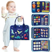 Juguetes Montessori Busy Board Hahaland Para Niños Pequeños De 2 Años - Venta Internacional.