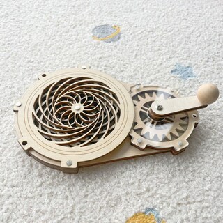 Foto 4 | Foto 4 | Juguete De Manivela Sonew Diy De Madera Para Niños Pequeños - Venta Internacional