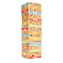 Juego Tumbling Tower Bluey 54 Bloques de Madera Coloridos más de 3 Años - Venta Internacional