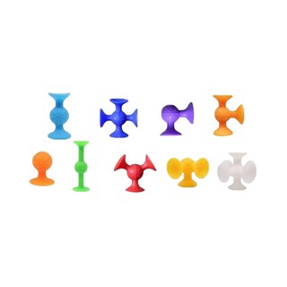 Foto 1 | Foto 1 | Juguete Didáctico Y De Aprendizaje Bloques Ventosa 58 Piezas