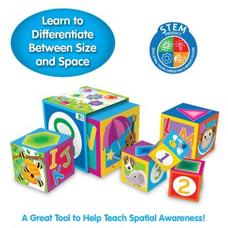 Foto 3 | Foto 3 | Stacking Cubes Learning Journey Juega Y Aprende Durante Más De 12 Meses - Venta Internacional.