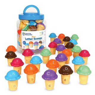 Foto 1 | Foto 1 | Juguetes De Aprendizaje Preescolar, Recursos De Aprendizaje, Minicucharas Con Letras - Venta Internacional.
