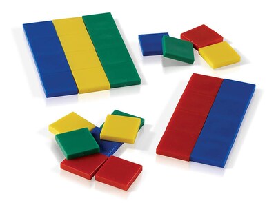 Foto 7 | Foto 7 | Baldosas Cuadradas De Plástico De Colores Hand2mind De Math Manipulatives - Venta Internacional.