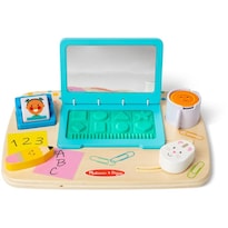 Tablero De Actividades De Escritorio Toy Melissa & Doug De Madera Para Trabajar Y Jugar - Venta Internacional.