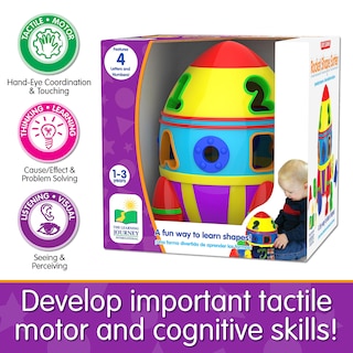 Foto 5 | Foto 5 | Shape Sorter The Learning Journey Rocket Early Learning - Venta Internacional.