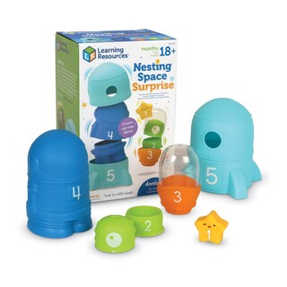 Foto 1 | Foto 1 | Toy Learning Resources Nesting Space Surprise A Partir De 18 Meses - Venta Internacional.