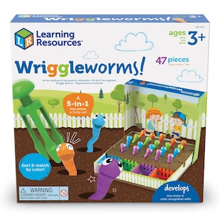 Foto 4 | Foto 4 | Conjunto De Actividades Motoras Finas Recursos De Aprendizaje Wriggleworms - Venta Internacional.