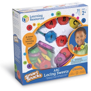 Foto 4 | Foto 4 | Juguetes De Motricidad Fina Learning Resources Smart Snacks Abc Lacing Sweets 31 Piezas - Venta Internacional.