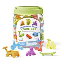 Counters Hand2mind Neighborhood Wheels Para Niños, Matemáticas - Venta Internacional.